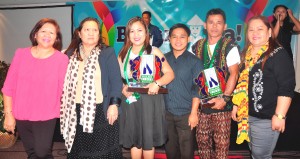 DSWD-12 officials receiving the Best ACT Award
