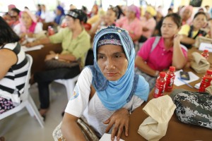 Parent leaders attend CCT Bill Forum un Pikit, North Cotabato.